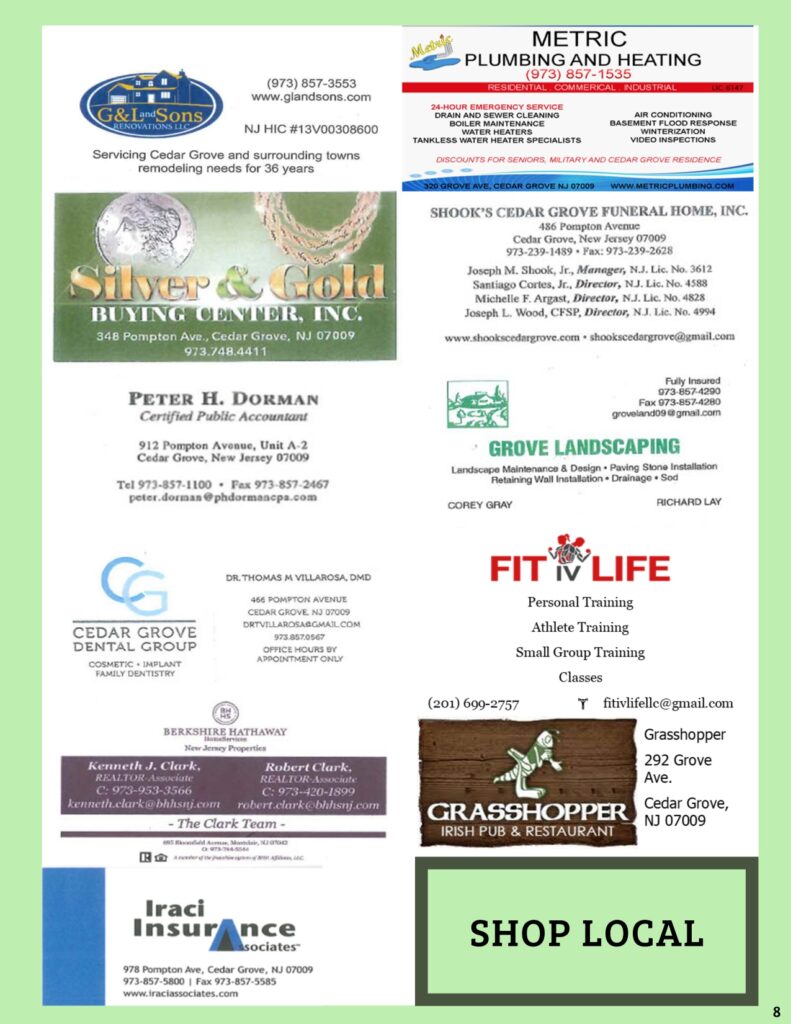 Community Church of Cedar Grove Newsletter June 2025