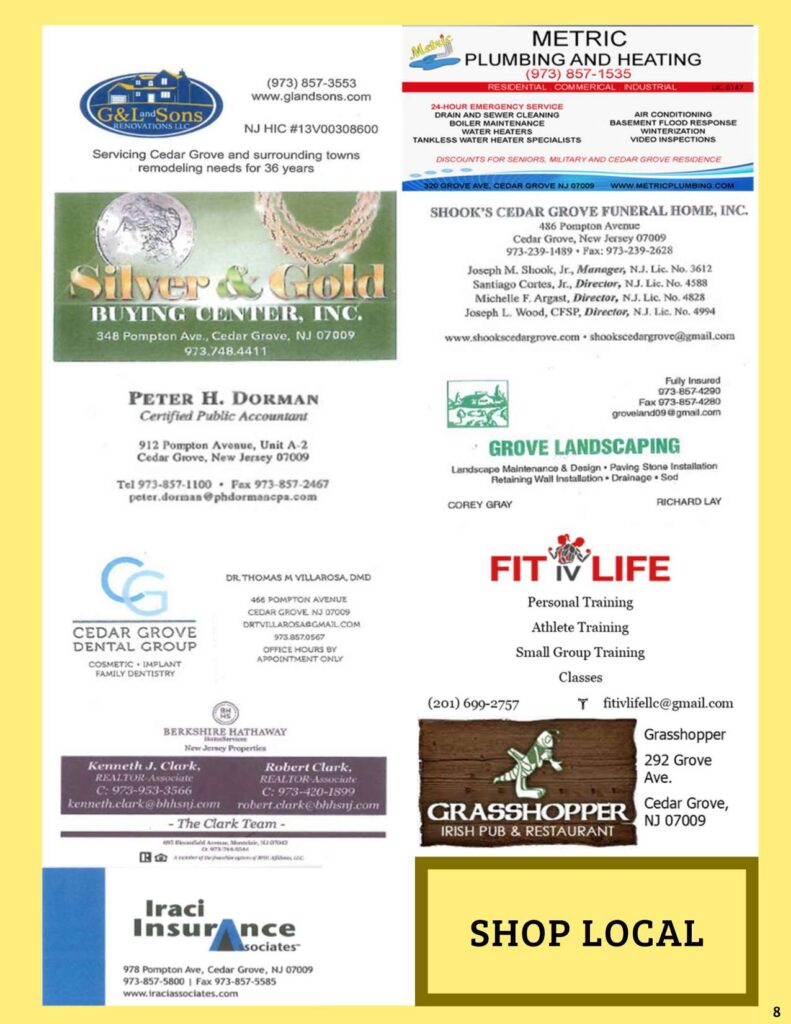 Community Church of Cedar Grove Newsletter May 2025