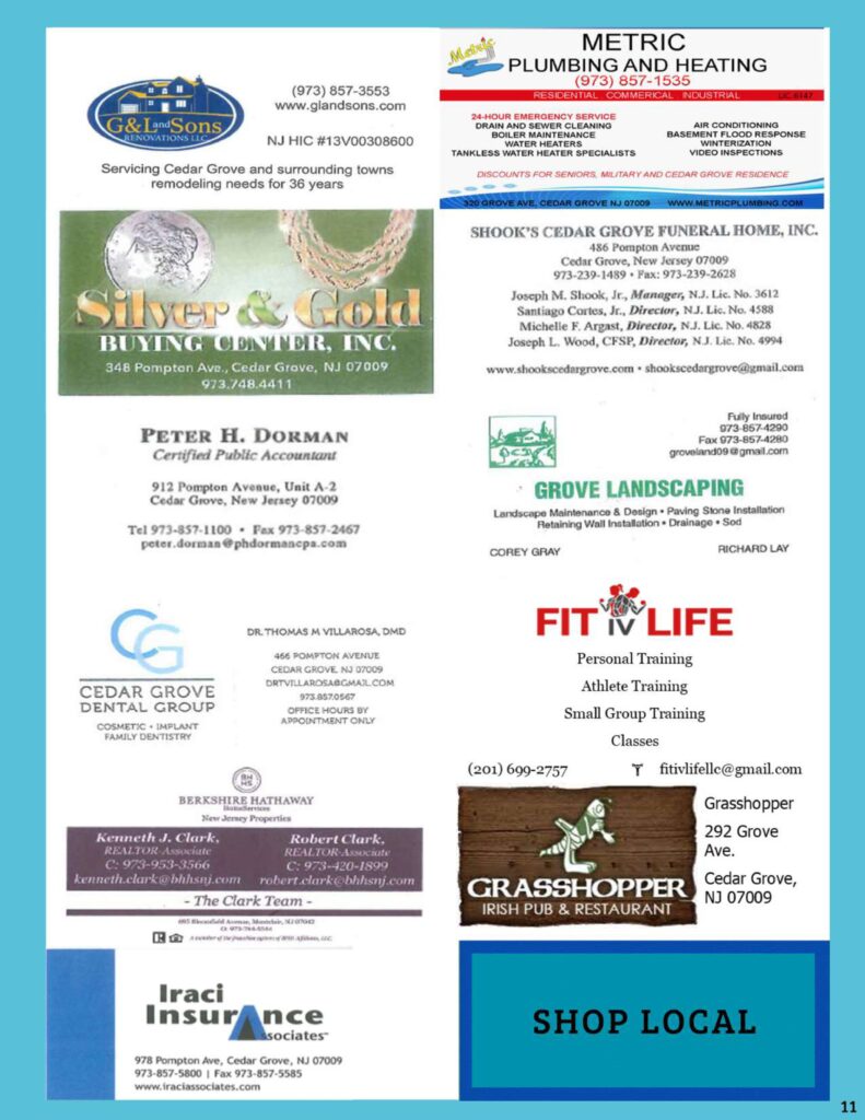 Community Church of Cedar Grove Newsletter July/August 2025