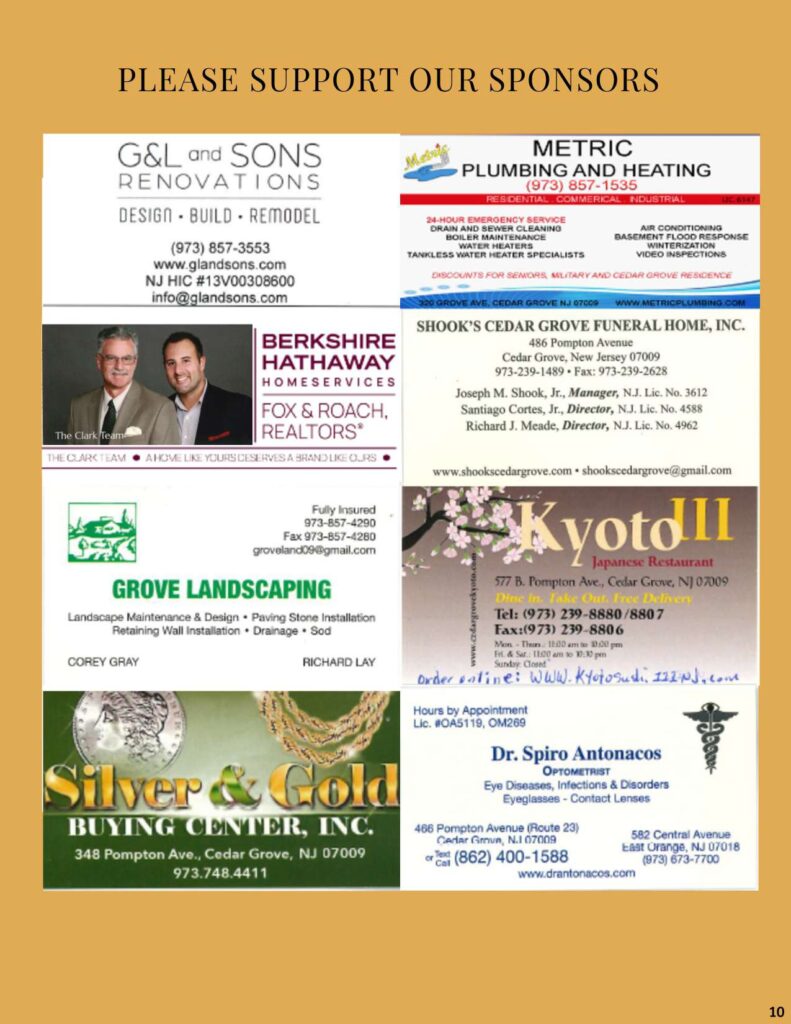 Community Church of Cedar Grove Newsletter October 2025
