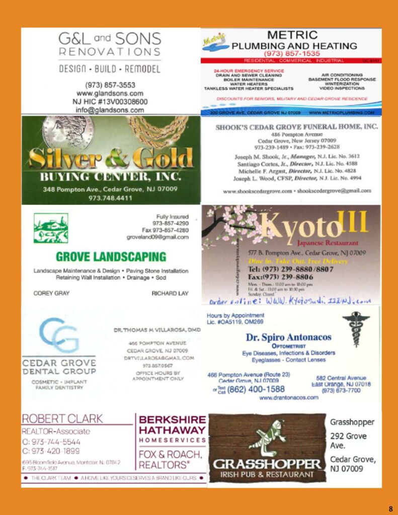 Community Church of Cedar Grove Newsletter September 2025