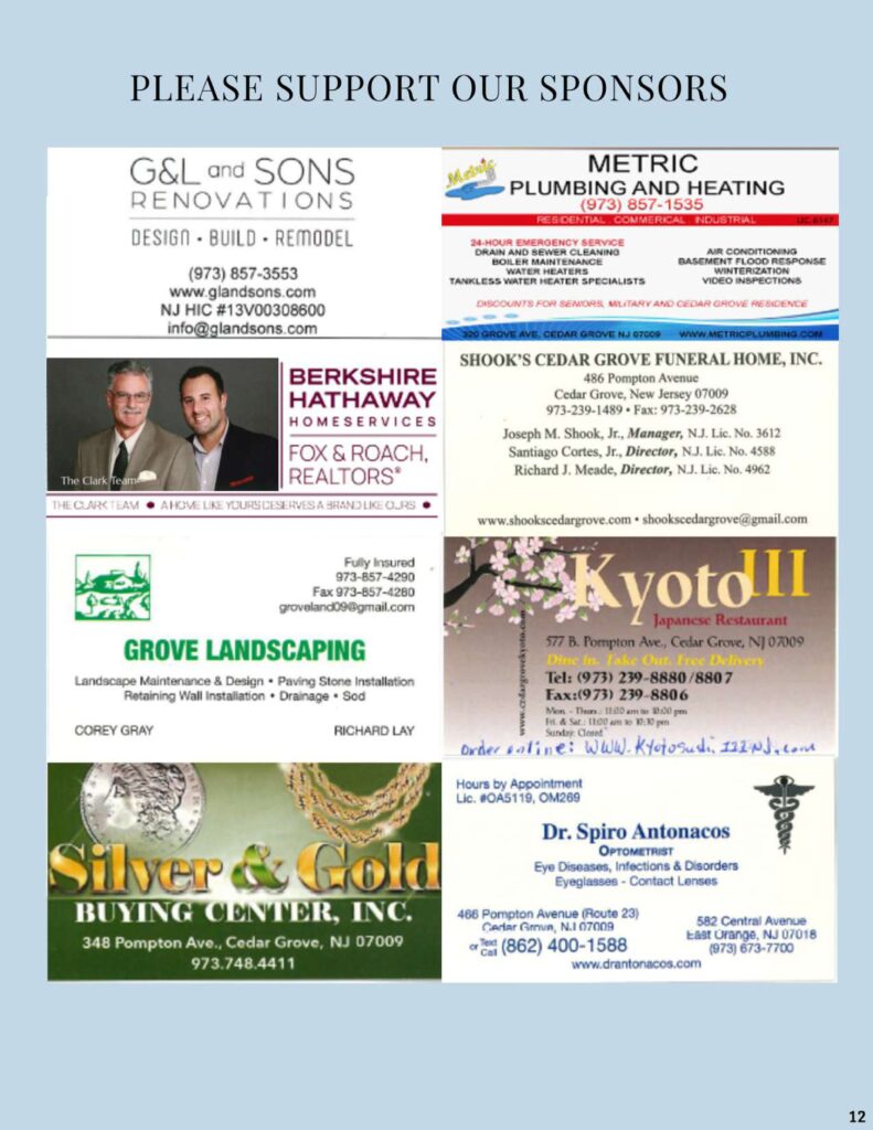 Community Church of Cedar Grove Newsletter November 2025