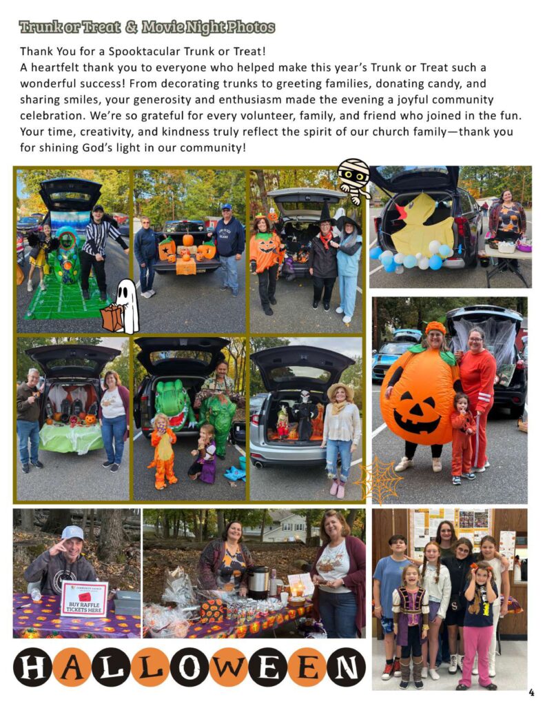 Community Church of Cedar Grove Newsletter November 2025